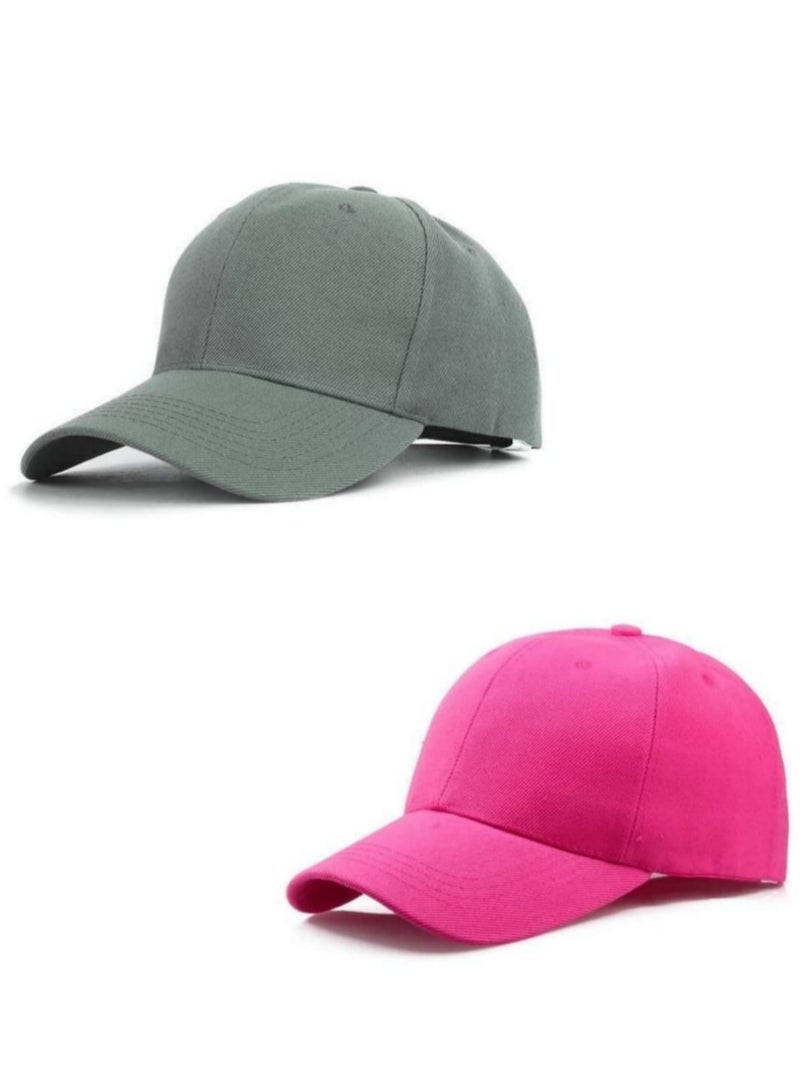 Bundle of 2 sport unisex summer unique cap hat