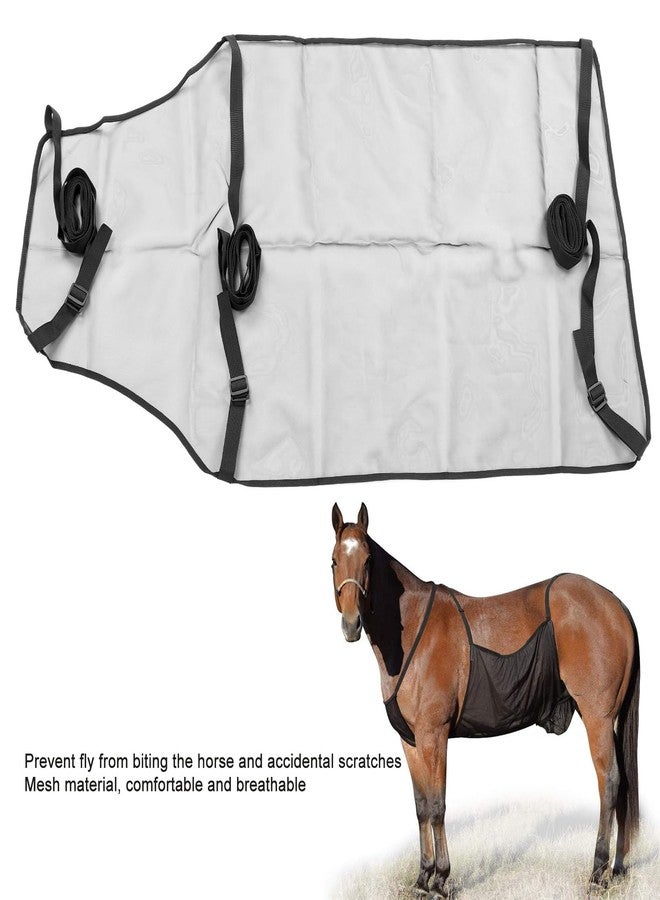 فوكتي واقي بطن الحصان من فوكيتي، غطاء مريح قابل للتعديل لحماية بطن الحصان، غطاء قابل للطي لركوب الخيل، غطاء ناعم وخفيف الوزن ومضاد للخدش للبطن للاستخدام الخارجي - Image 5