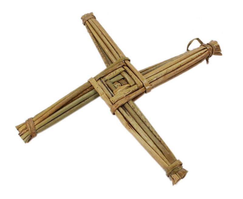 Biddy Murphy St. Brigid’s Cross Hanging 10" x 10" x 1" Made in Ireland - Image 2