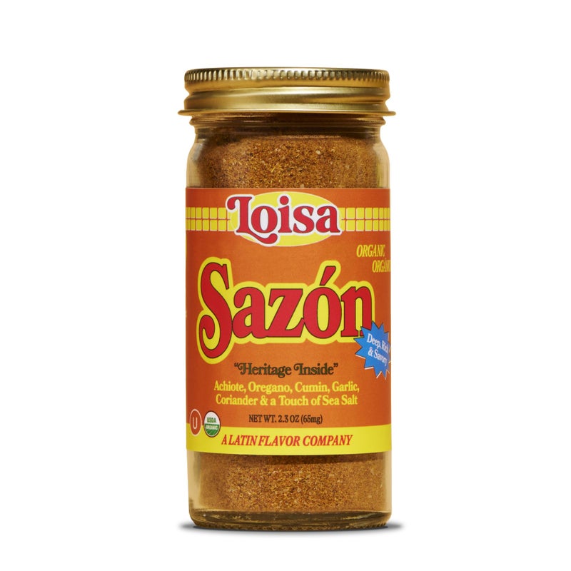 Loisa Sazón Seasoning, USDA Organic, Non-GMO, No-MSG, No Preservatives, No Artificial Coloring, No Artificial Flavors, 2.3oz, Pack of 1 (Sazon) - Image 3