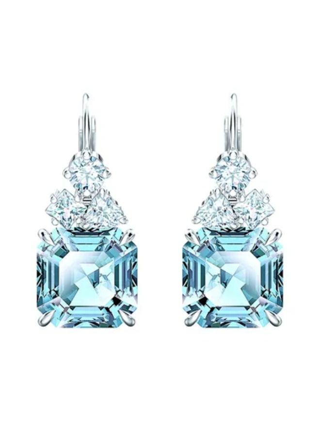Chomel Sparkling Stone Dangle Earrings  - Image 1