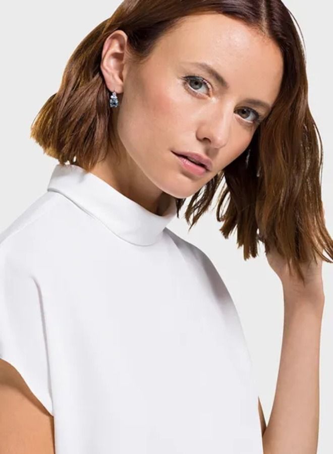 Chomel Sparkling Stone Dangle Earrings  - Image 2