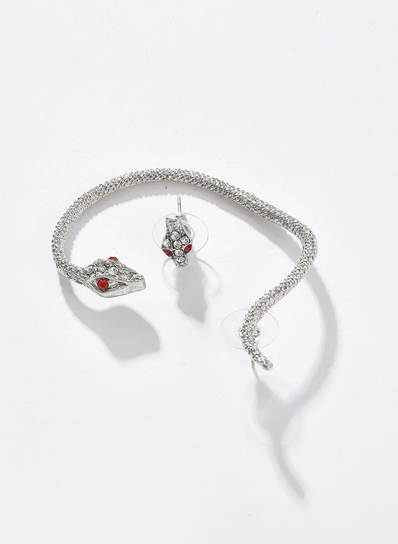 SOHI Contemporary Ear Artificial Cuff Earring Jewellery