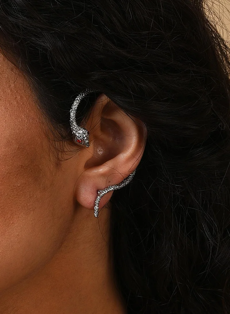 SOHI Contemporary Ear Artificial Cuff Earring Jewellery