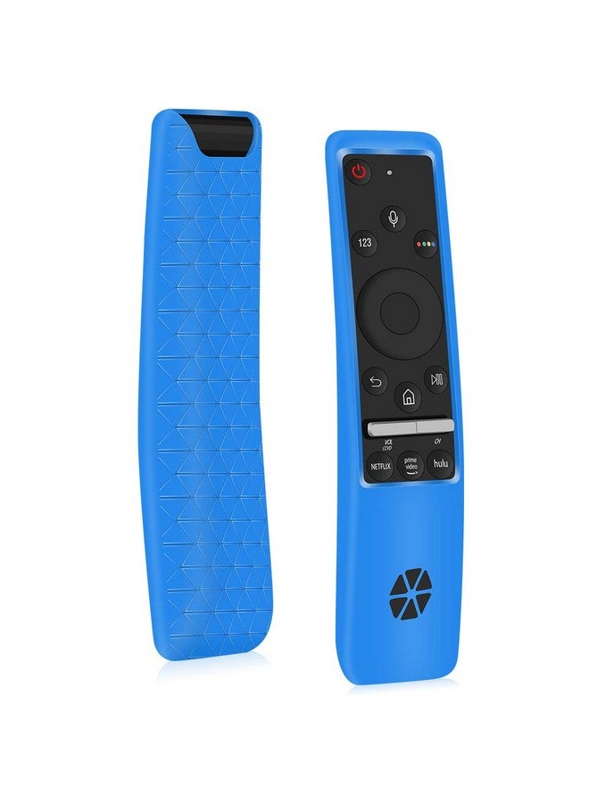 Oyrlize Protective Case For Samsung Smart Tv Remote Controller Bn59 Series,[Thicken Layer] Silicone Remote Case Holder For Samsung Crystal 4K Uhd Hdr Remote, Shockproof Samsung Curved Remote Back Covers-Blue - Image 1