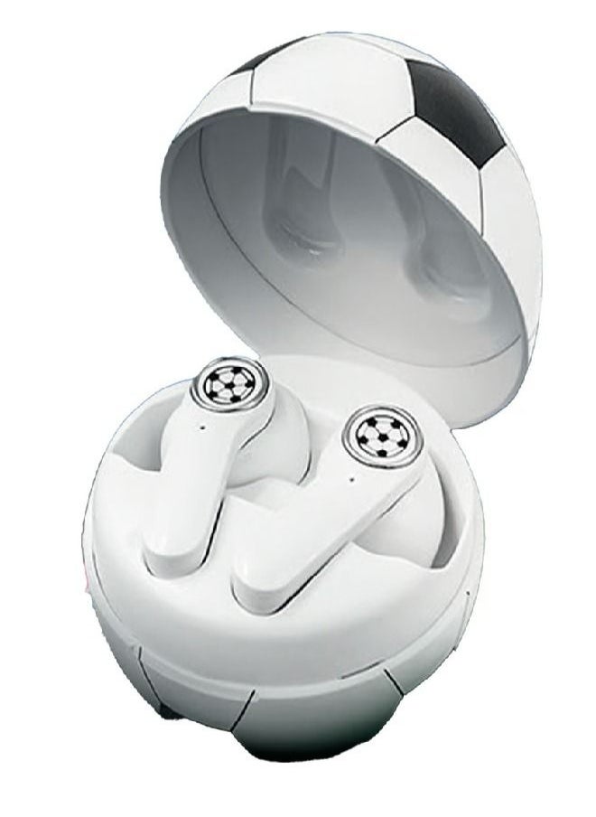 Generic - Switch True Wireless (TWS) Earbuds Football 100F White - Image 1