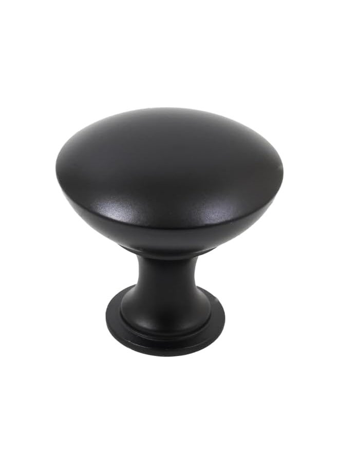 PROMASS Kitchen Cabinet Knobs Pulls, Kitchen Knobs for Cabinets and Bathroom Drawer Knobs, Black Knobs for Cabinets and Black Cabinet Hardware (4 Packs)  - Image 2