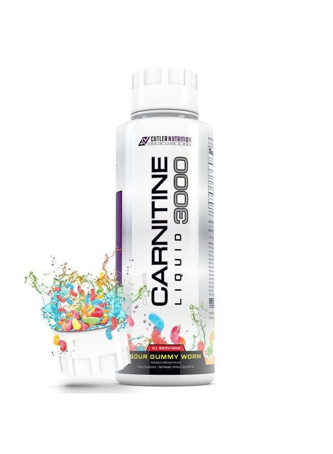 Cutler Nutrition L-Carnitine Liquid 3000 (473ml) - Image 1