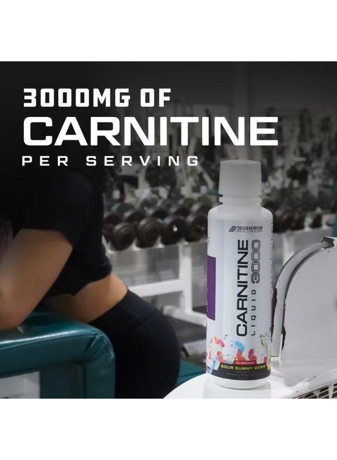 Cutler Nutrition L-Carnitine Liquid 3000 (473ml) - Image 4