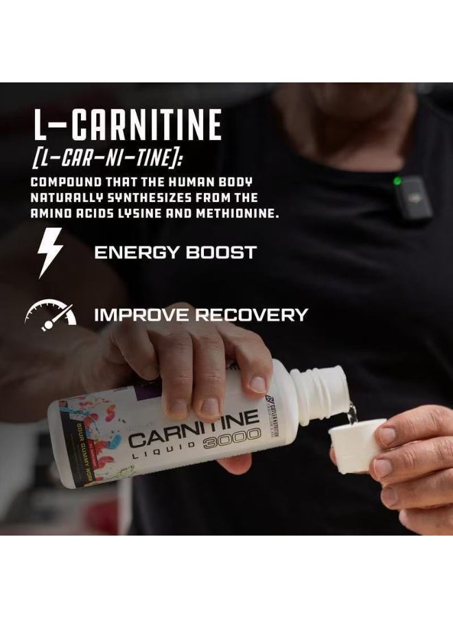 Cutler Nutrition L-Carnitine Liquid 3000 (473ml) - Image 2