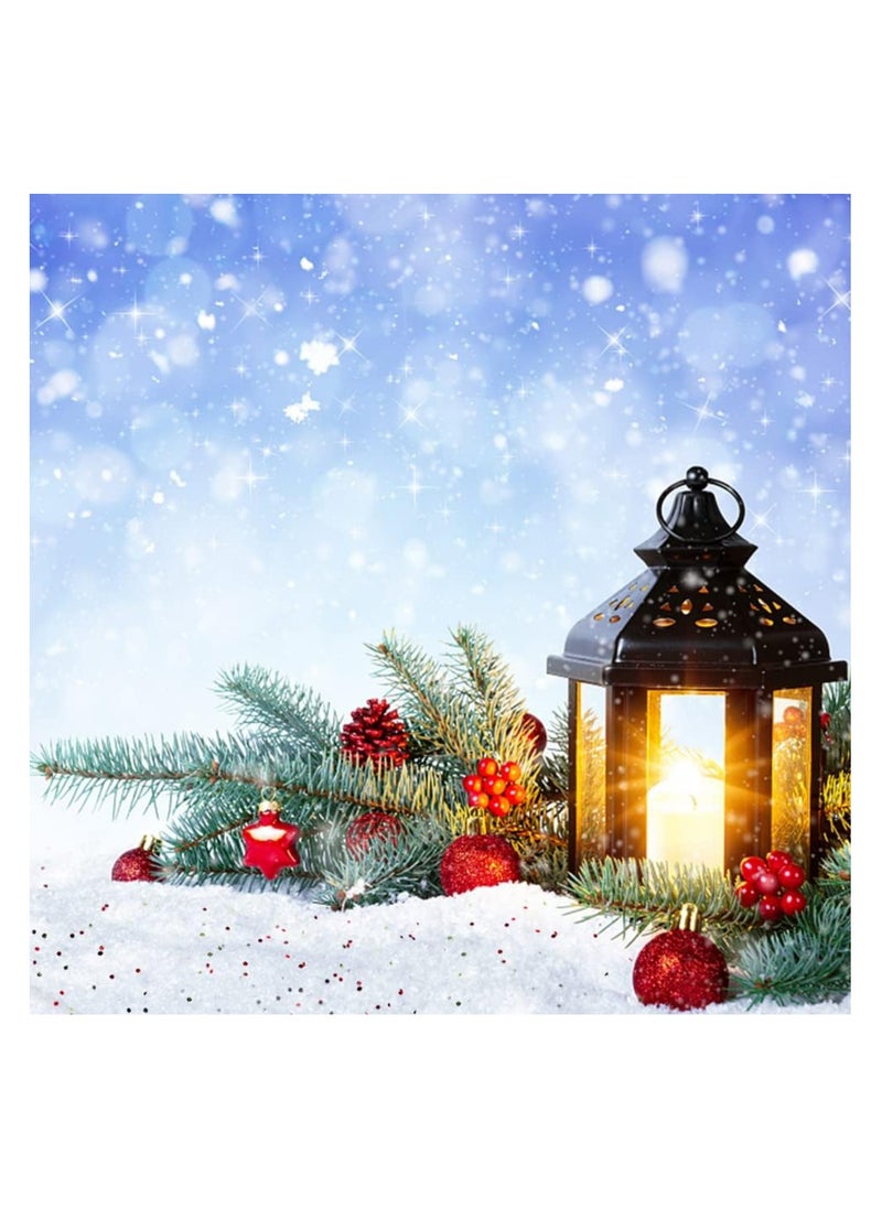 JOLLITY LLC Artificial Snow Blanket Fake for Christmas Decorations 32 x 39inch Fake Indoor Under the Tree  - Image 5