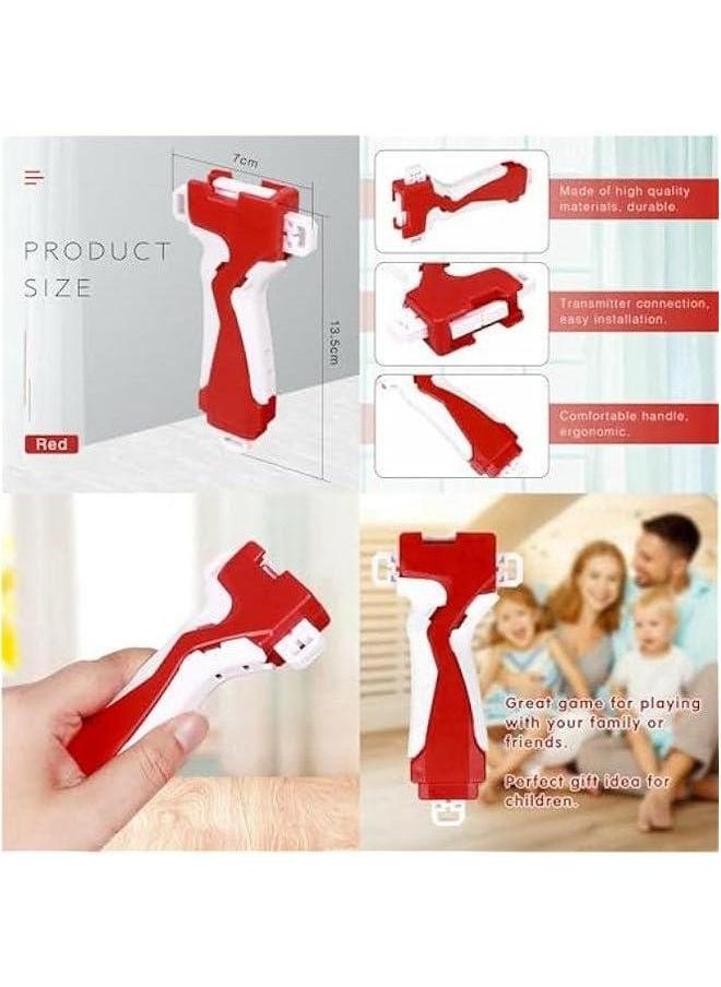 null - Bey Gyro Blades Launcher and Grip Sparking Battling Burst String Power Ripcord Left & Right LR Two-Way Spin Top Compatible with All Series (B-11+LR Ripper-Red) - Image 1