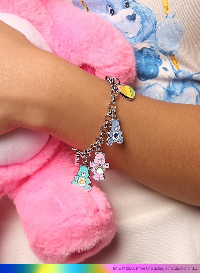 SALLY ROSE Care Bears Charm Bracelet Official License, 6.7" Fashion Jewelry Care Bears Charm Bracelets - Image 2