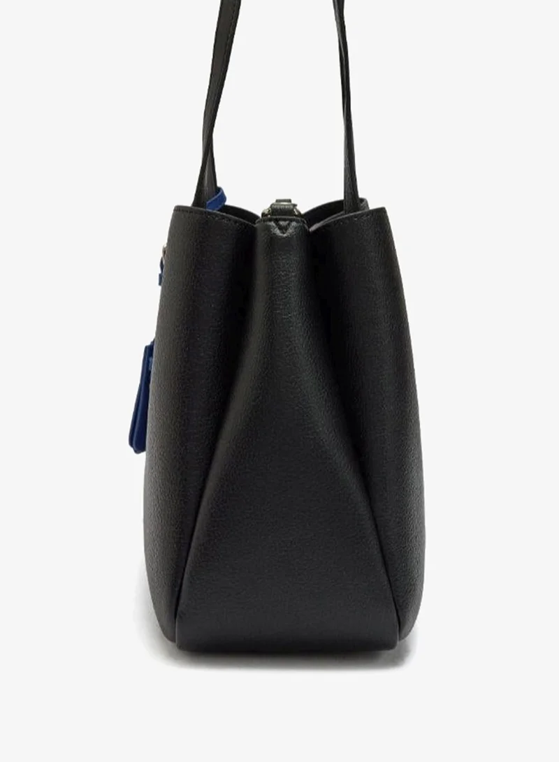 PARFOIS Black Shopper bag with pendant for Women | Best Price UAE