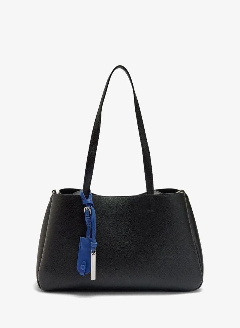 بارفوا حقيبة متسوق مع قلادة