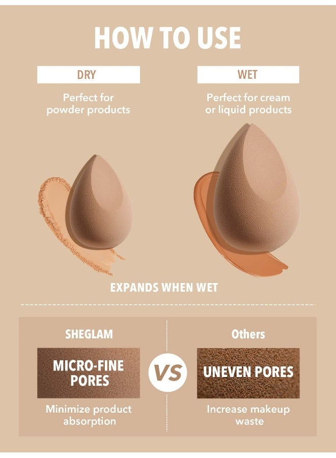 SHEGLAM Ultimate Universal Beauty Sponge - Image 3