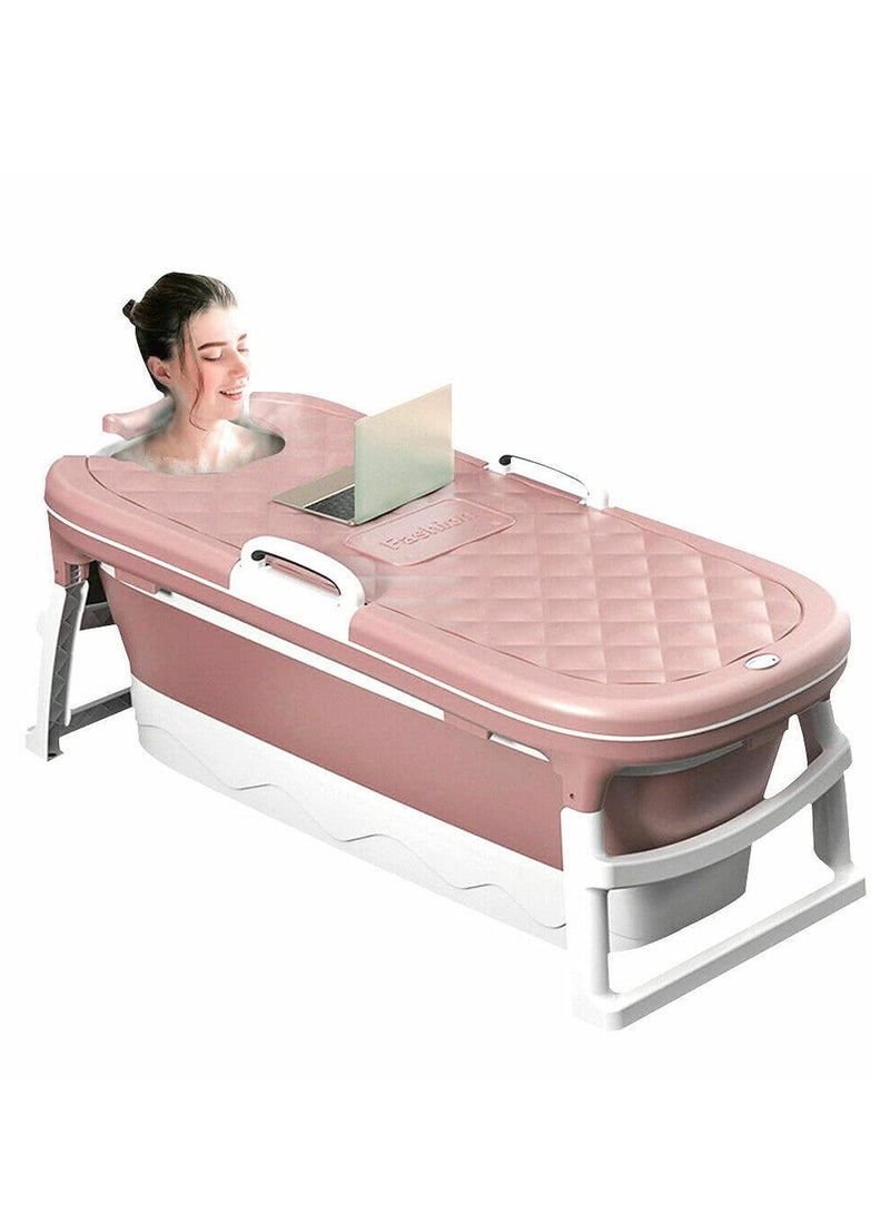 DubaiGallery Folding Portable Bathtub Adults/Children Folding Plastic Massage Bathtub - Image 2