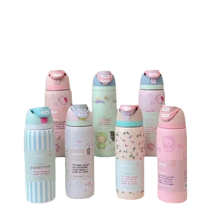 Owala 24oz Insulated Water Bottle with Straw - Image 5