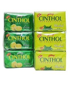 Herbal And Lime Bath Soap With Deodorant Set