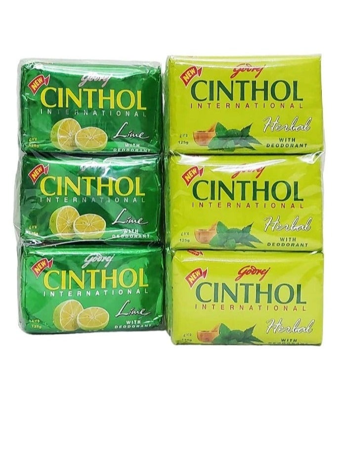 Godrej Herbal And Lime Bath Soap With Deodorant Set 