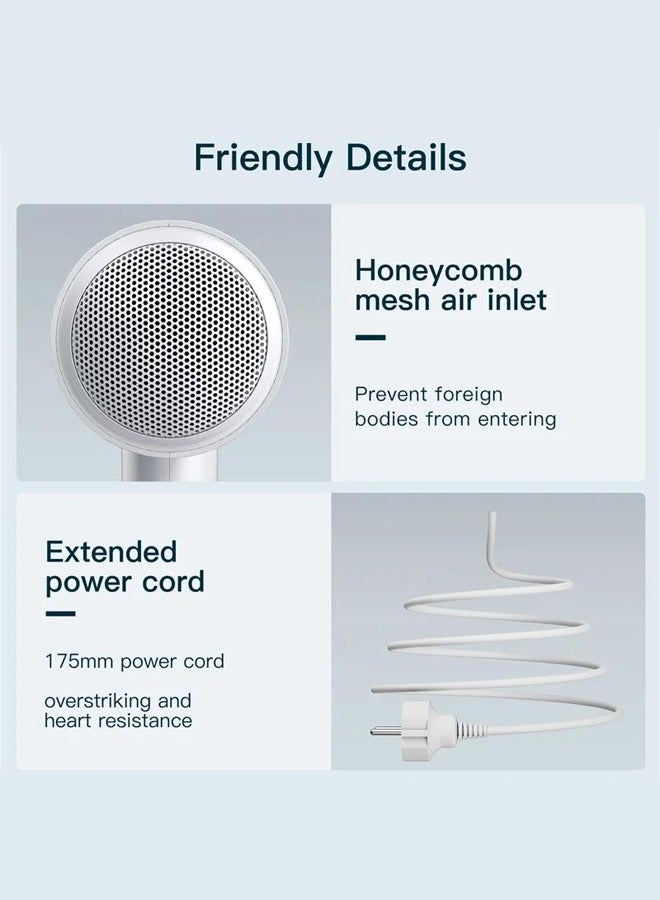 ENCHEN Hair Dryer Air 5 High Speed 1800w Hot And Cold Air Hair Dryer Home Hotel - Image 3