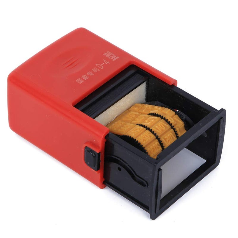 طابعة تاريخ الحبر اليدوية قابلة للتعديل نوع D4 سريعة الجفاف للمطاعم والمخابز ومحلات البقالة - Image 3