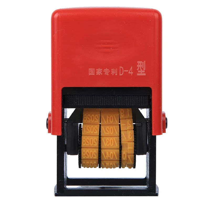 طابعة تاريخ الحبر اليدوية قابلة للتعديل نوع D4 سريعة الجفاف للمطاعم والمخابز ومحلات البقالة - Image 4