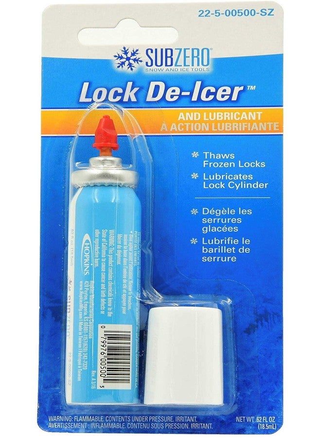 Hopkins Towing Solutions Subzero Mfg 22-5-00500-SZ Lock De-Icer & Lubricant, 18.5mL - Quantity 24