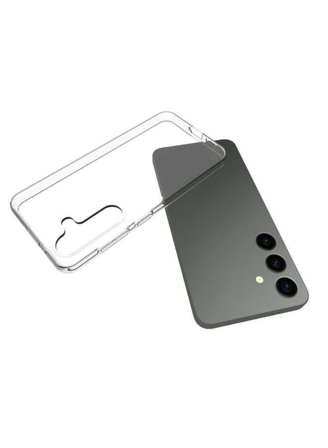 Samsung Galaxy S24 Case, Crystal Clear Samsung S24 Protective Case, Slim Flexible TPU Shock Absorption Rubber Soft Silicone Case Cover Fit for Galaxy S24 (Clear) - Image 5