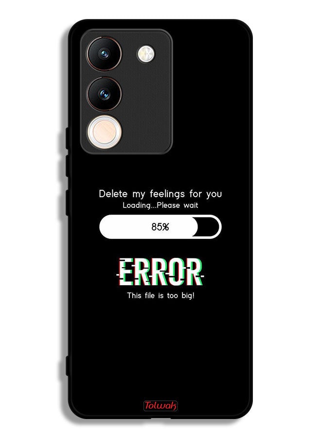 Tolwak vivo Y200 Protective Case Cover Delete My Feelings For You - Image 1
