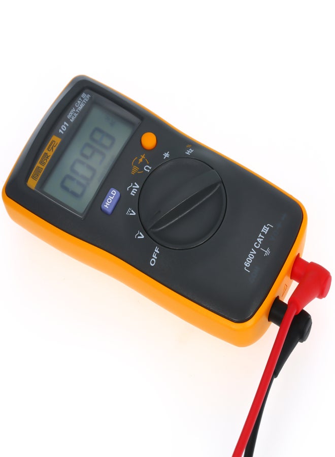 FLUKE FLUKE F101 Mini Palm-sized Multimeter Portable Digital Multimeter Handheld Voltmeter 600V 6000 Counts Voltage Meter Universal Meter Measuring AC/DC Voltage Resistance Capacitance Frequency Diode - Image 3