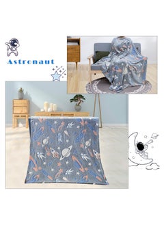 FASHION HOME Kids Glow in The Dark Blanket Soft Throw All Seasons for Couch Sofa Bed 150 x 120cm  - Image 3