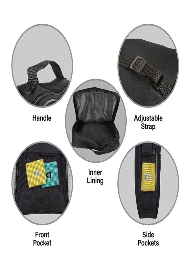 Apacs Pickleball Paddle Set (Set of 2) 13mm Carbon Fiber Paddle with PP Honeycomb | with 4 pickeballs (2X Indoor pickleballs (26 Bigger Holes) 2X Outdoor pickleballs (40 Smaller Holes) - Image 5