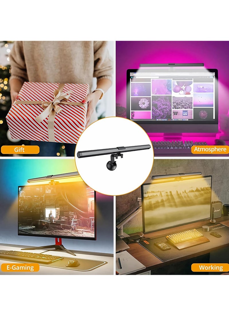 Generic - Computer Eye-Caring Monitor Light Bar - Protect Your Eyes with No Glare, Blue Light Filter, and Adjustable Color Temperatures - Image 1