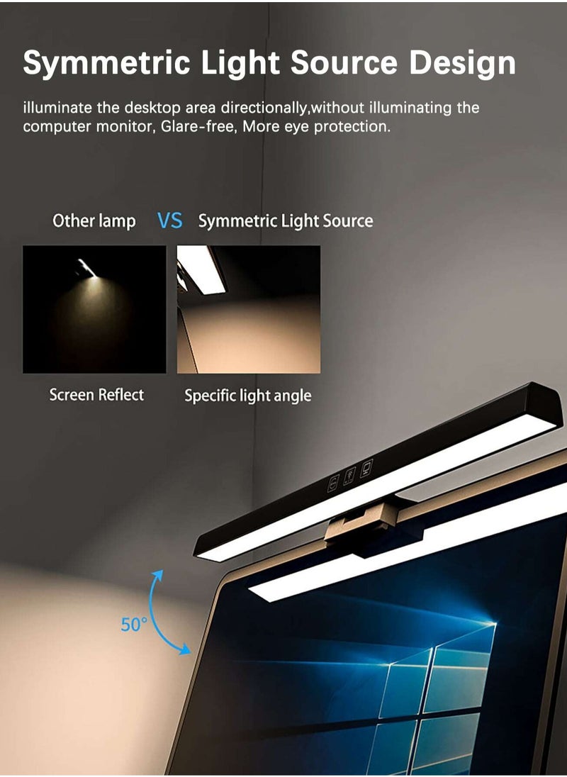 Generic - Computer Eye-Caring Monitor Light Bar - Protect Your Eyes with No Glare, Blue Light Filter, and Adjustable Color Temperatures - Image 1