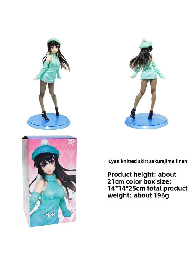 From Scratch, Chinese-style Sleeping Strap Sportswear, Remramram Boxed Beauty Anime Hand Office-Color:Sweater Skirt Linen (bag + Color Box)  - Image 1