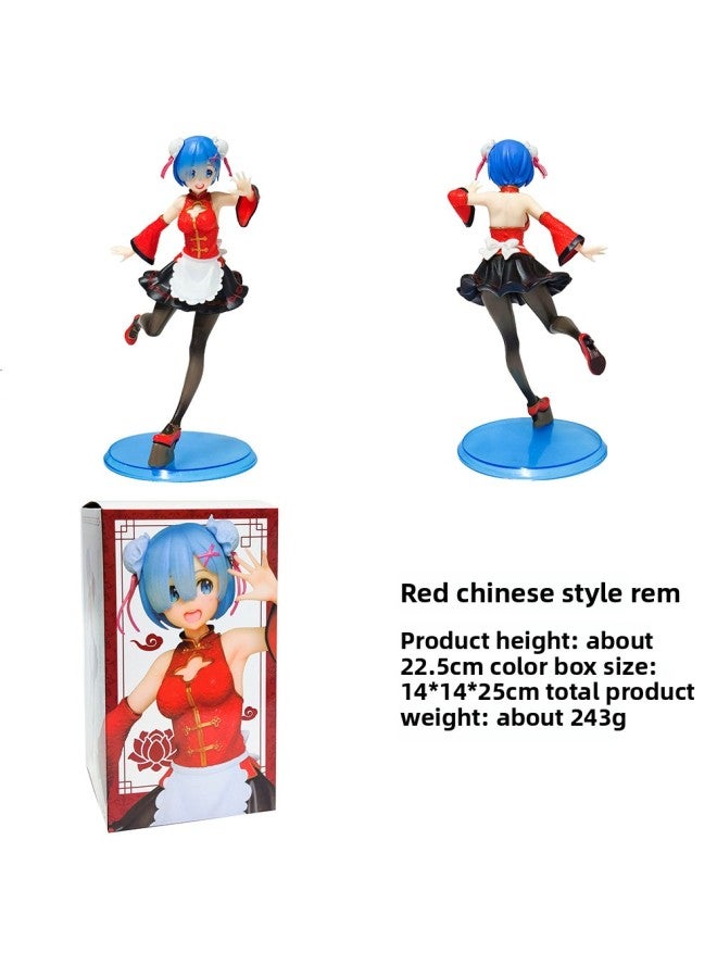 From Scratch, Chinese-style Sleeping Strap Sportswear, Remramram Boxed Beauty Anime Hand Office-Color:Sweater Skirt Linen (bag + Color Box)  - Image 5