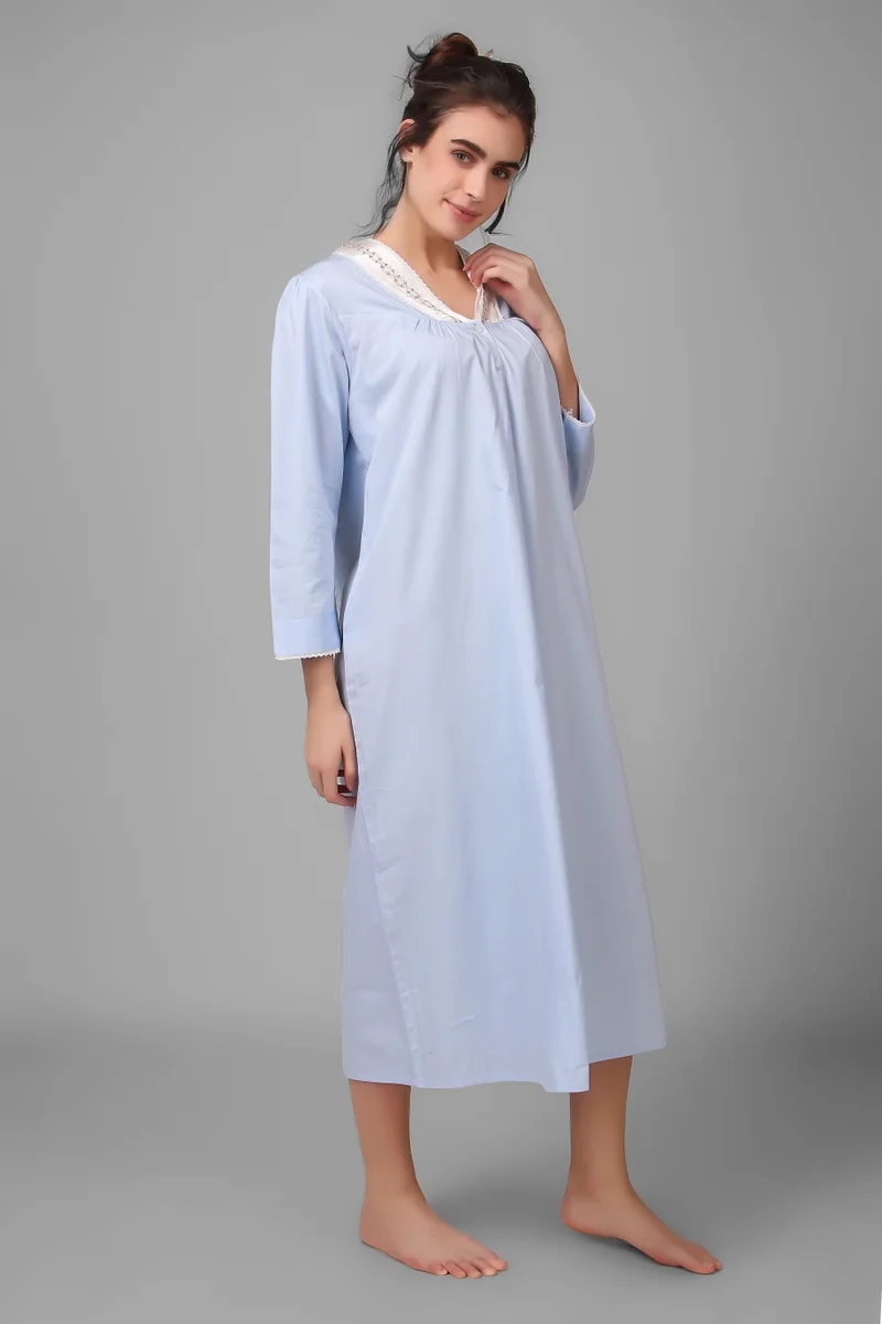 After Dark Anne, Blue Nightdress