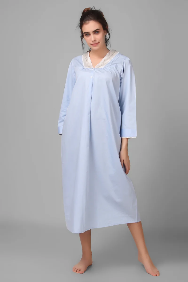 After Dark Anne, Blue Nightdress