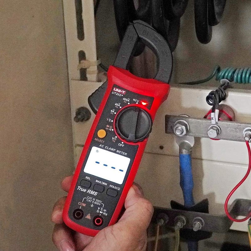 UNI-T UT202+ Digital Clamp Meter with True RMS and NCV - Image 2