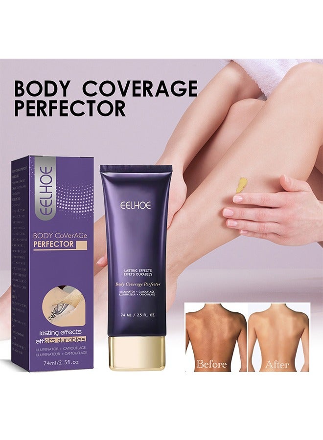 إيلهو غطاء الجسم المثالي - تاتو كونسيلر مقاوم للماء لتغطية ندبات الوشم للجسم 74 مل - Image 2