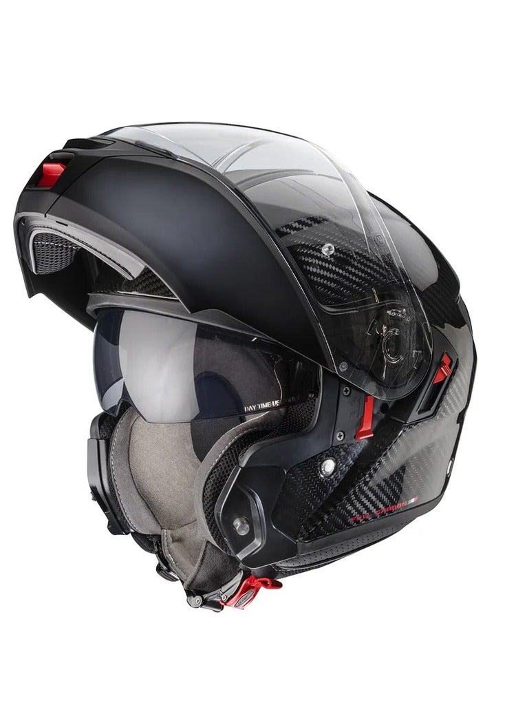 Generic Caberg Levo X Carbon Full Face Motocycle Flip Up Helmet  - Image 3