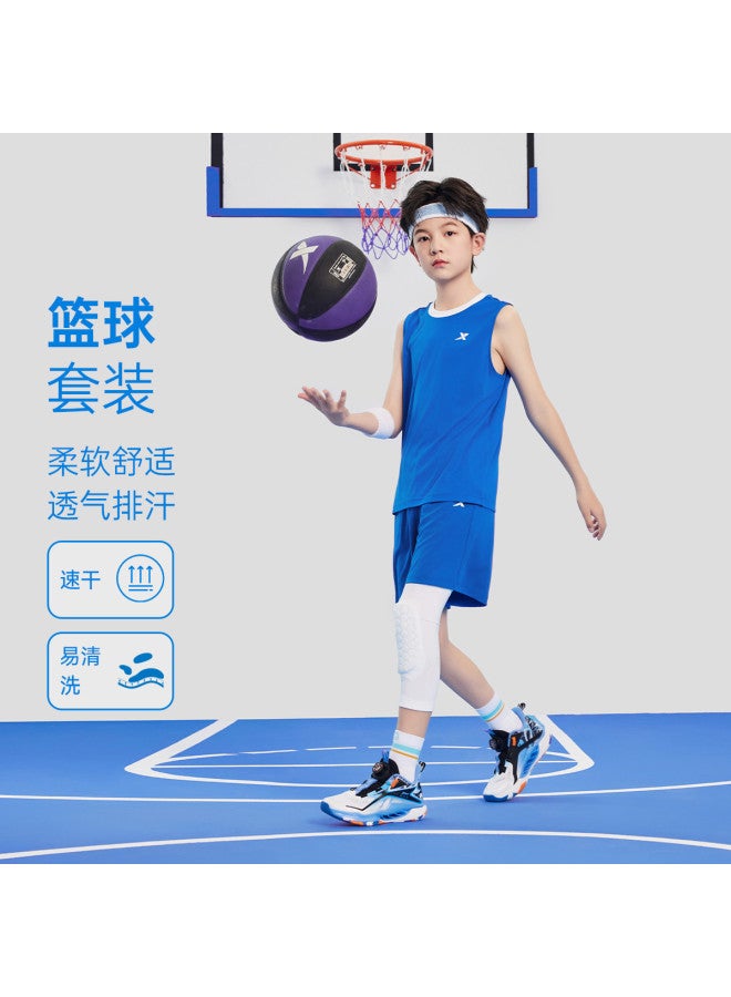 XTEP Summer Outdoor And Indoor Sports Basketball Game 2025 New Unisex One-size Kids Wear - Image 2