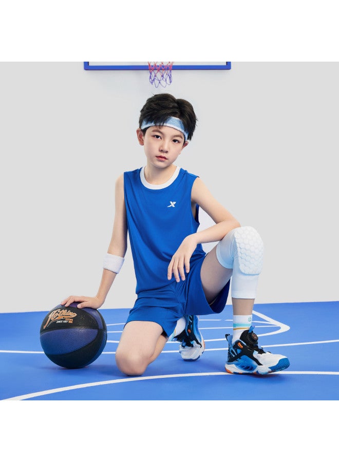 XTEP Summer Outdoor And Indoor Sports Basketball Game 2025 New Unisex One-size Kids Wear - Image 5