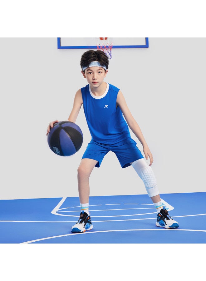 XTEP Summer Outdoor And Indoor Sports Basketball Game 2025 New Unisex One-size Kids Wear - Image 4