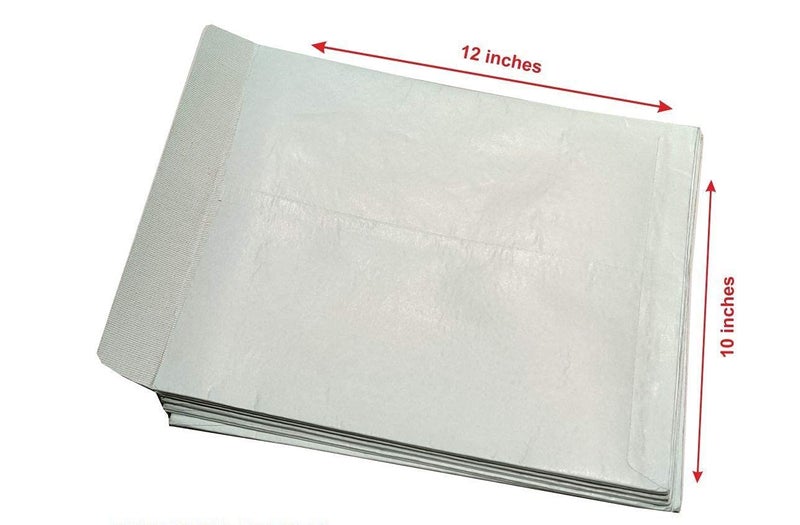 NSSP™ A4 Size 12x10 Inch Cloth Line Courier Cover Set Of 25pcs,Courier Envelopes,Courier Cover Green,Green Envelopes For Office Letter Document (Pack Of 25) - Image 3