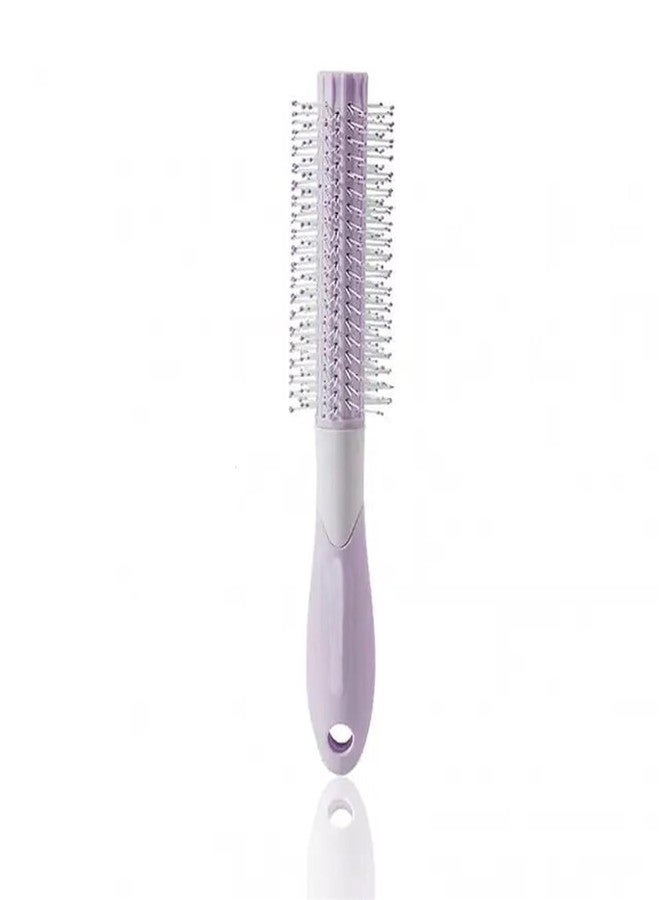 BlackLaoban Round Hair Brush For Blow Drying, Styling, Curling, Hair Brush Roller Volumising Hair Styling Brush Massaging Scalp Ball-Tipped Bristles Styling Tool K-SB3 (Pack Of 2) - Image 3