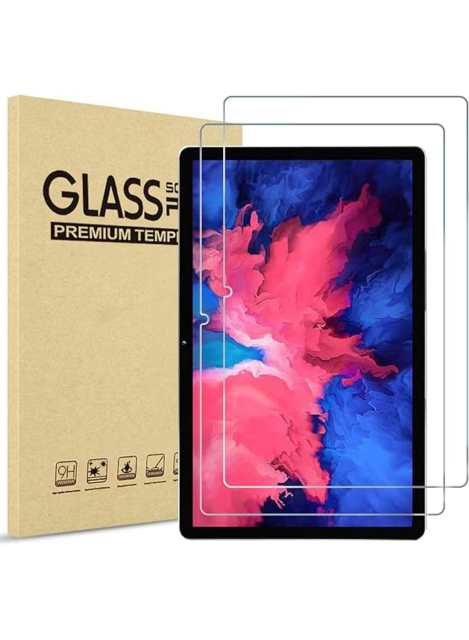 Procases 2 Pack Screen Protector For Lenovo Tab P11 Plus 2021 Tb J616F Tb J616X And Tab P11 11 Inch 2020 Tb J606F Tb J606X Tempered Glass Screen Film Guard For Lenovo Tab P11 Plus And Tab P11 - Image 1