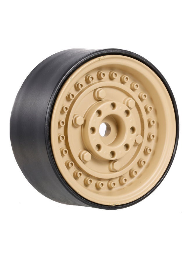 NIBEMINENT 2-Piece Metal Wheel Hub Rim Beadlock for 1/10 RC Crawler Car 15.5x3.5x7.5cm  - Image 4
