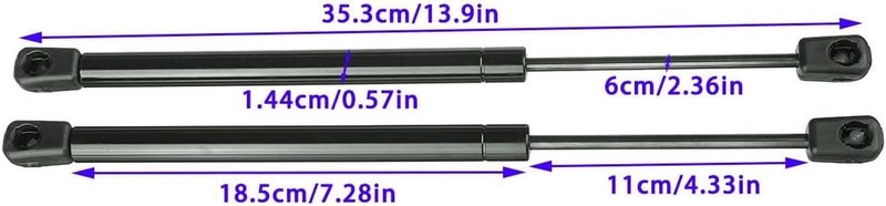 Wivplex Hood Lift Support Struts for Ford Explorer - Image 2